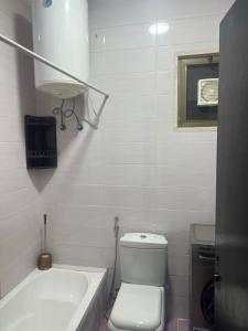 A bathroom at Elegant apartments for rent.