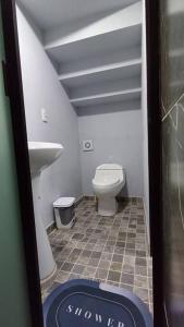 Koupelna v ubytování El Rincón de Tita