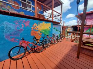 Jízda na kole v ubytování Open Gate Hostel Hawaii nebo okolí