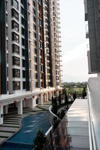 a view from the balcony of a building at K Avenue 4-5 Pax Near KKIA Family Room (B) in Penampang