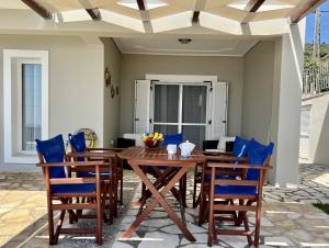 A patio or other outdoor area at Villa Seagull