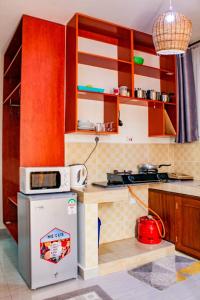 Kuchyň nebo kuchyňský kout v ubytování SeaEsta suite 64 Nyali Mombasa