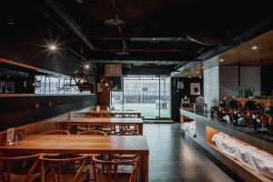Restaurace v ubytování Hub Hotel Kaohsiung Yawan Branch