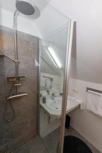 Kupatilo u objektu Hotel North