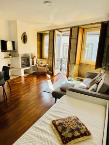 Posezení v ubytování Refúgio rooms