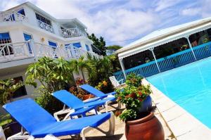 The swimming pool at or close to Hotel Cap Sud Caraibes