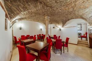 Posezení v ubytování Hotel Alla Sosta