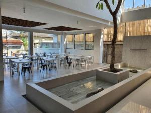 Restaurace v ubytování Hart Hotel Premium Rapatmaja