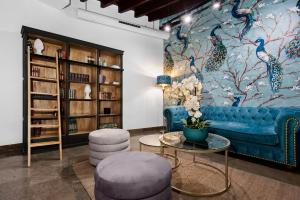 Posezení v ubytování Hotel Mercader de Sedas