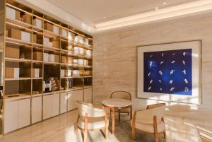 Een TV en/of entertainmentcenter bij Ji Hotel- Putian Phoenix Mountain Park
