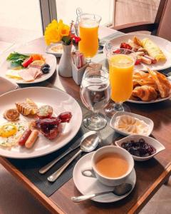 Majoituspaikassa Grand Ocean Sokhna Hotel saatavilla olevat aamiaisvaihtoehdot
