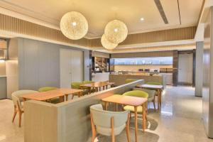 Lounge nebo bar v ubytování Ji Hotel Chengdu South Railway Station