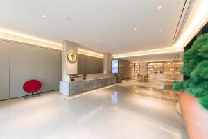 Lobbyn eller receptionsområdet på Ji Hotel Zhengzhou Jinshui Road