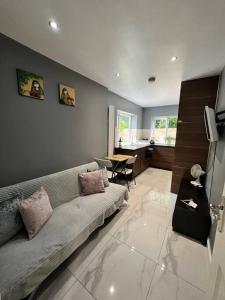 Ruang duduk di Promotion, Half Price 1 Bed Flat By Richmond Park