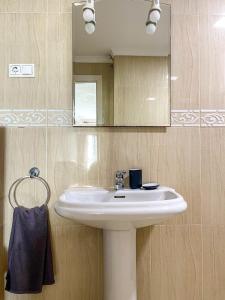 A bathroom at Estudio in City Center Málaga!