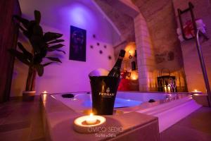 Nápoje v ubytování Civico Sedici Suite & Spa