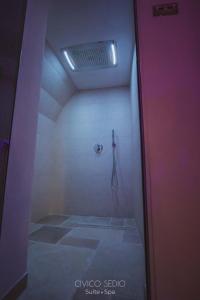 Koupelna v ubytování Civico Sedici Suite & Spa