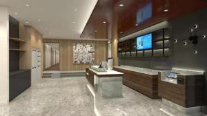 Lobby o reception area sa Hanting Hotel Shanghai Huaihai Zhong Road Metro Station