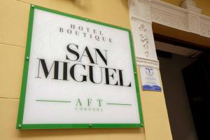 Certifikát, hodnocení, plakát nebo jiný dokument vystavený v ubytování Hotel San Miguel