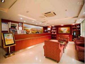 منطقة الاستقبال أو اللوبي في Elan Boutique Hotel Yinchuan Xinhua West Street