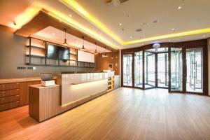 Una cocina o kitchenette en Hanting Hotel Shenyang Jiangdong Street Metro Station
