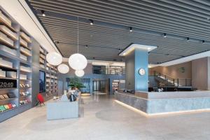 Lobbyen eller receptionen på Ji Hotel Ulanhot Wanda Plaza