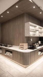 Hanting Premium Hotel Bengbu Galaxy Center tesisinde mutfak veya mini mutfak
