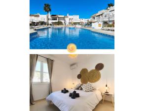Bazén v ubytovaní Medina Marinas - Tú hogar con solarium privado! alebo v jeho blízkosti