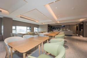 Lounge nebo bar v ubytování JI Hotel Mianyang Anchangqiao