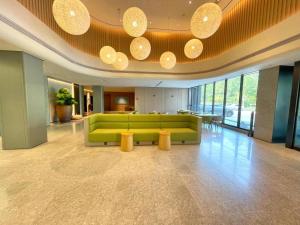 Lobbyn eller receptionsområdet på JI Hotel Shijiazhuang Zhengding International Airport