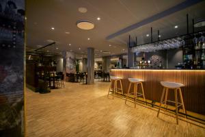 Lounge nebo bar v ubytování Scandic Karlstad City