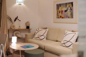 Posezení v ubytování Zampeli Apartment
