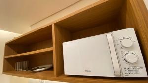 Η κουζίνα ή μικρή κουζίνα στο Salinas Premium Resort