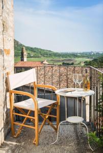 Balkoni atau teres di Casa Zorzi
