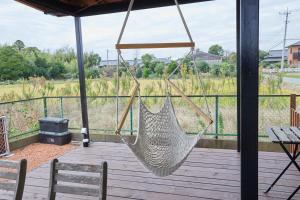Balcone o terrazza di 【KUON クオンSea & BBQ】愛犬同伴OK BBQが出来る一棟貸切宿