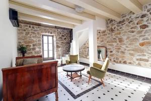 Posezení v ubytování Deluxe Nature Resort Galovi Dvori