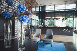 Posezení v ubytování DoubleTree by Hilton Zagreb