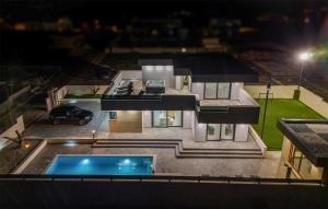 a model of a house with a swimming pool at Cdi706 in Murvica +29 photos