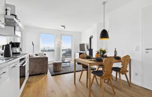 Kuchyň nebo kuchyňský kout v ubytování Stadtblick