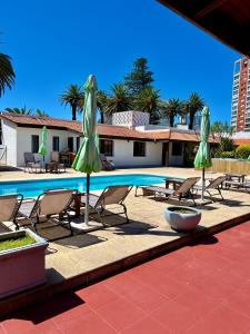 Bazén v ubytování Hotel Concorde nebo v jeho okolí