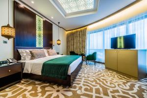 Katil atau katil-katil dalam bilik di TIME Rako Hotel