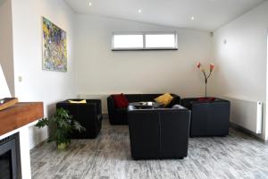 Posezení v ubytování Apartmán Hrušky