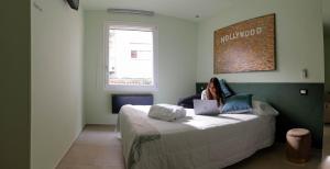 Postel nebo postele na pokoji v ubytování 5Rooms