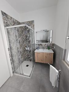 Koupelna v ubytování Via San Zeno Home