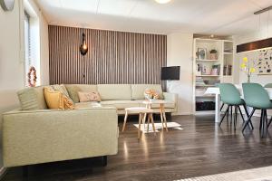 Χώρος καθιστικού στο Vakantiewoning de Weide Blik SE12