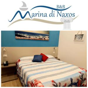 Postel nebo postele na pokoji v ubytování B&B Marina di Naxos
