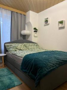 Llit o llits en una habitació de Studio Gospel - Augarten Graz - 29 m²