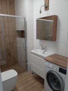 Kúpeľňa v ubytovaní Apartament Przy Plaży Gdańsk