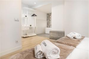 Kúpeľňa v ubytovaní Egona -Apartamentos Itxaropena Zarautz + 37 fotografií