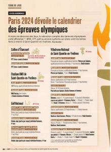 een menu voor de nieuwe Parijs evolueren le calendrier des experience bij LA CLOSERIE in Maurepas